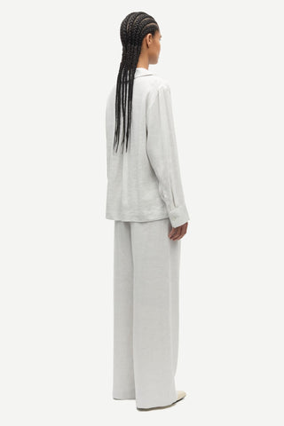 Samsoe Saiben Shirt - Light Grey Mel