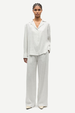 Samsoe Saiben Shirt - Light Grey Mel