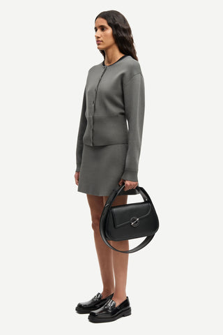Samsoe Saanne Cardigan - Gunmetal