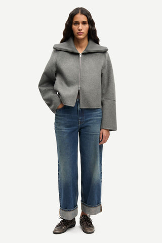 Samsoe Sacleo Jacket - Gun Metal