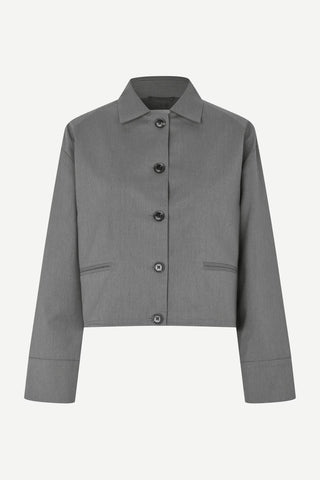 Samsoe Sakelly Jacket - Gun Metal