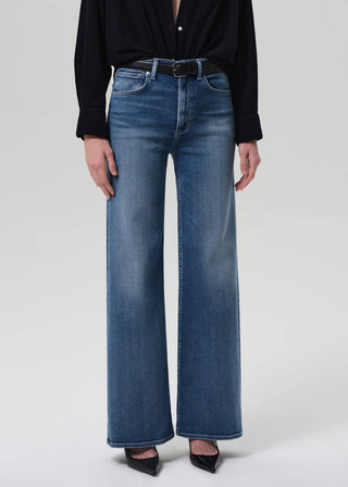 Citizens Of Humanity Lyra Long Wide Leg In Cooper