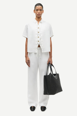Samsoe Samina Ss Shirt - White