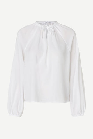 Samsoe Sahenny Blouse - White Mel
