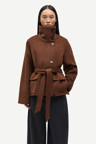 Samsoe Sagia Jacket in Potting Soil