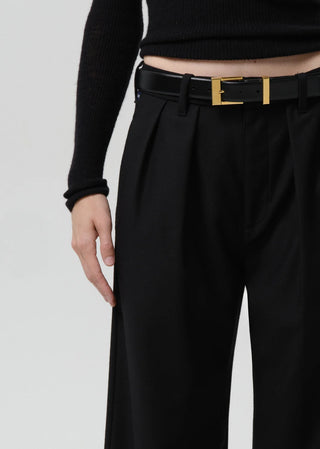 Citizens Of Humanity Ines Trouser in Black Wool