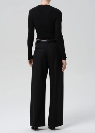 Citizens Of Humanity Ines Trouser in Black Wool