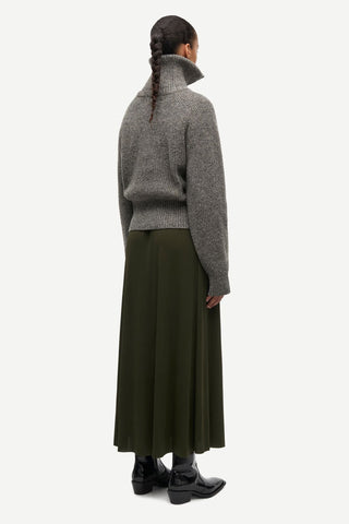 Samsoe Saamandy Turtleneck - Lead Gray