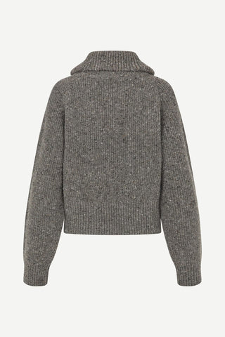 Samsoe Saamandy Turtleneck - Lead Gray