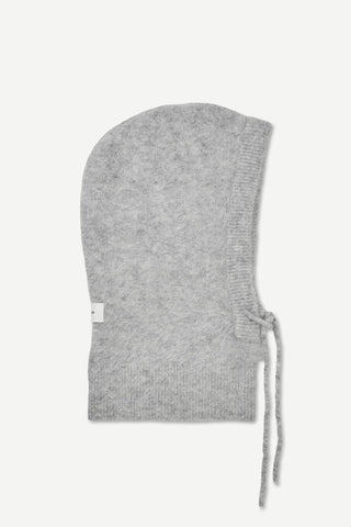 Samsoe Sarue Balaclava in Grey Mel