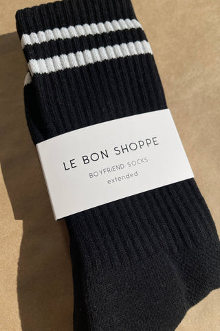EXTENDED Boyfriend Socks (wholesale): Ice