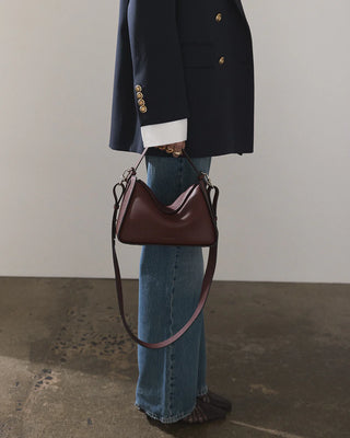 The Horse Clementine Bag in Burgundy