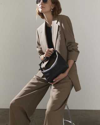 The Horse Harri Bag in Black & Gold