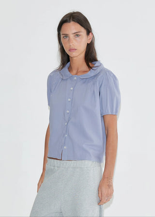Deiji Studios Round Collar Top - Thistle