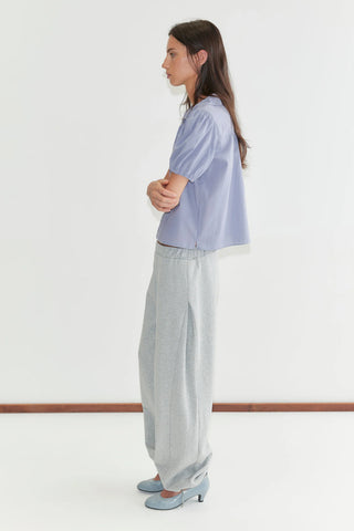 Deiji Studios Round Collar Top - Thistle