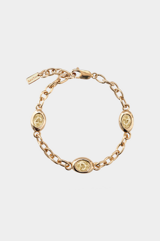 Kara Yoo Ami Bracelet - Butter / Gold Plated Brass