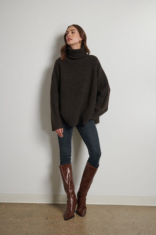 Line The Label Mavis Sweater - Mocha