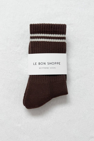 Boyfriend Socks (wholesale): Lt. Grey