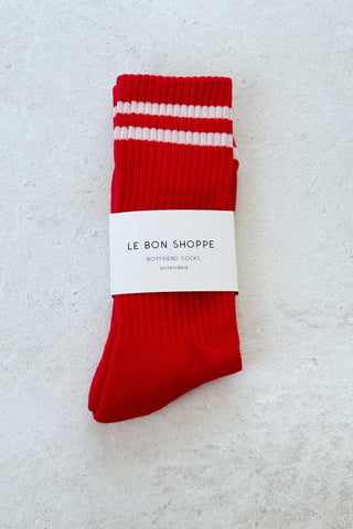 EXTENDED Boyfriend Socks (wholesale): Milk