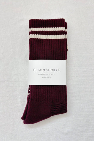 EXTENDED Boyfriend Socks (wholesale): Ice
