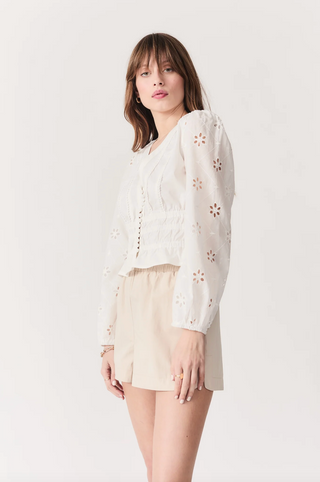 Deluc Oleiros Top in Off White