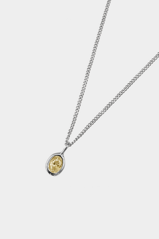 Kara Yoo Ami Necklace - Butter / Sterling Silver