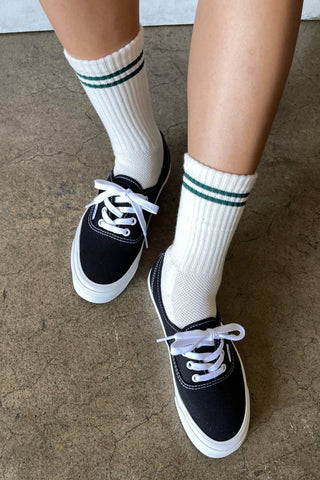Boyfriend Socks (wholesale): Classic White