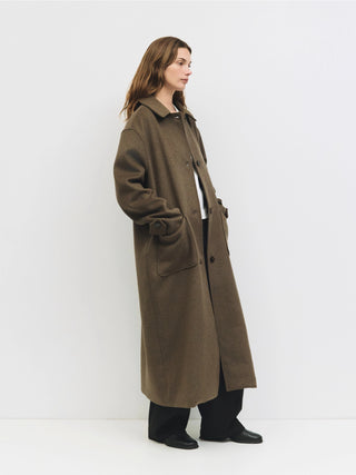 Mod Ref The London Coat in Brown