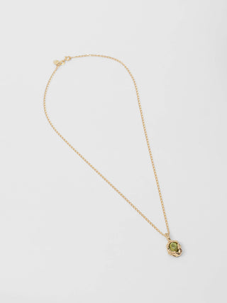 Wolf Circus Edith Necklace in Peridot and Gold