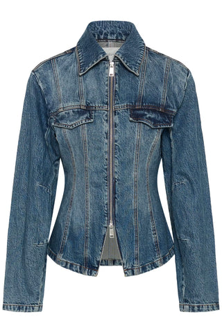 Gestuz Melu Jacket - Classic Mid Blue