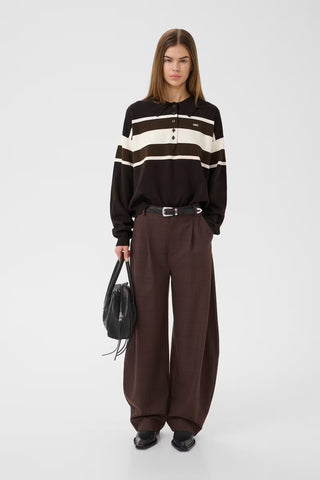 Gestuz Gzlavana Hw Pants in Brown Check