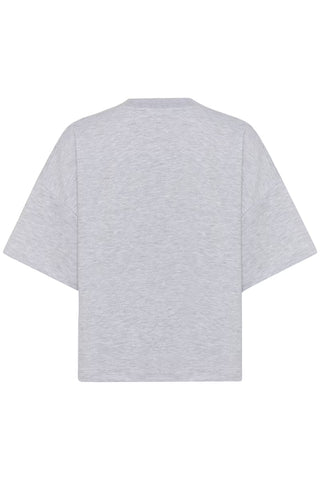 Gestuz Gilsa Mel Tee in Light Grey