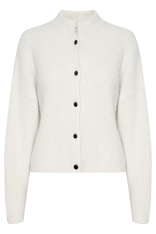 Gestuz Gzalpha Short Cardigan in Ivory