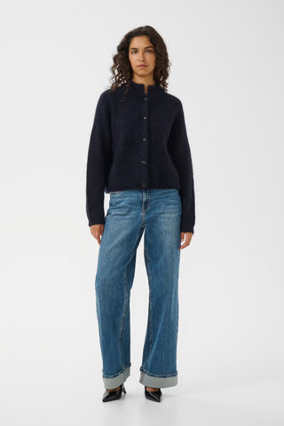 Gestuz Debbie Cardigan - Navy Melange