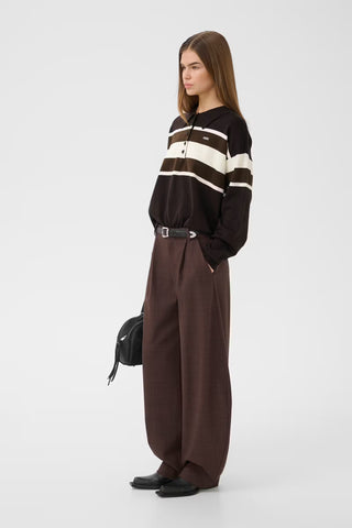 Gestuz Gzlavana Hw Pants in Brown Check