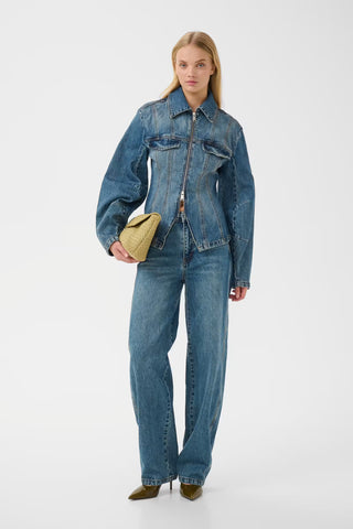 Gestuz Melu Jacket - Classic Mid Blue