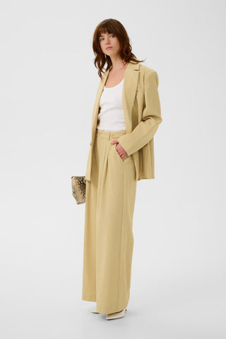 Gestuz Stacy Blazer - Pale Hay Melange