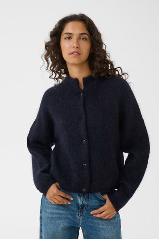 Gestuz Debbie Cardigan - Navy Melange