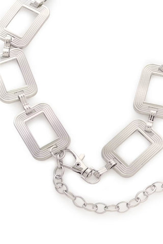 Gestuz Channie Chain Belt - Silver