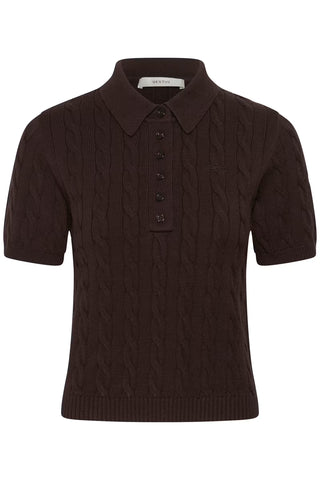 Gestuz Thilla Polo Pullover - Mole