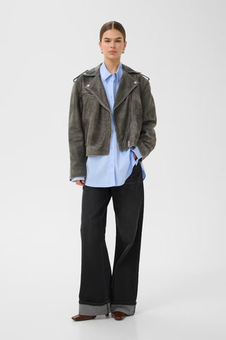 Gestuz Gznaomi Vintage Jacket in Cold Vintage Grey
