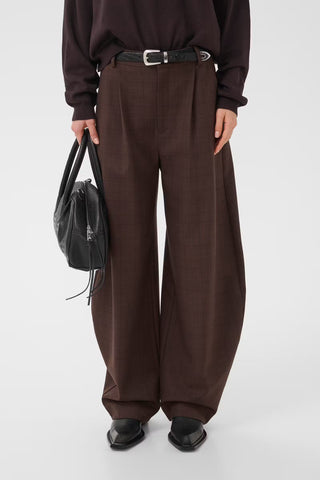 Gestuz Gzlavana Hw Pants in Brown Check
