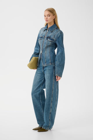 Gestuz Melu Jacket - Classic Mid Blue
