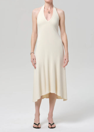 Citizens Of Humanity Mila Halter Dress - Dune