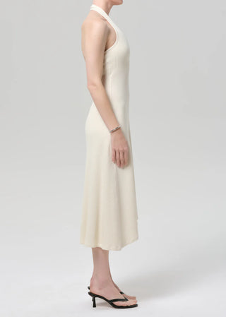 Citizens Of Humanity Mila Halter Dress - Dune