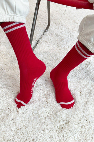 EXTENDED Boyfriend Socks (wholesale): Ice