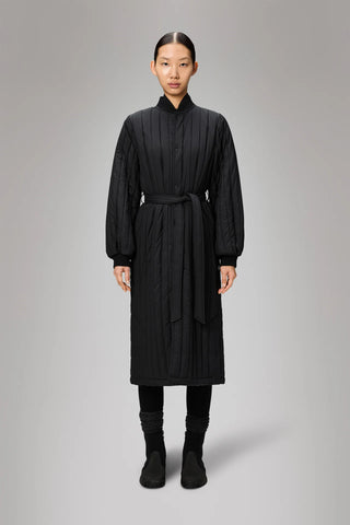 Rains Banja Liner W Coat in Black