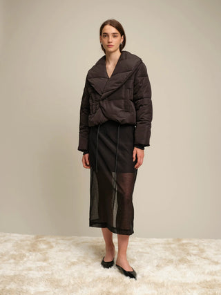 Deluc Gregory Puffer Jacket - Caramel