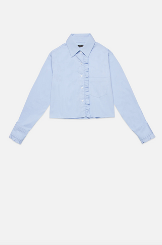 Deluc Fontes Shirt in Striped Light Blue