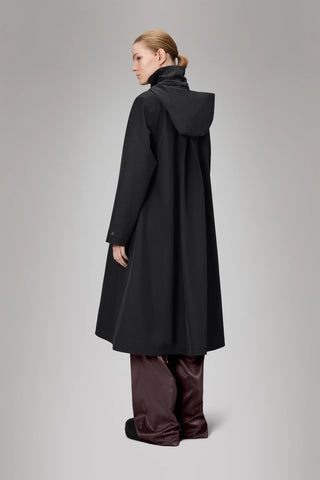 Rains Suva A-Line W Jacket - Black
